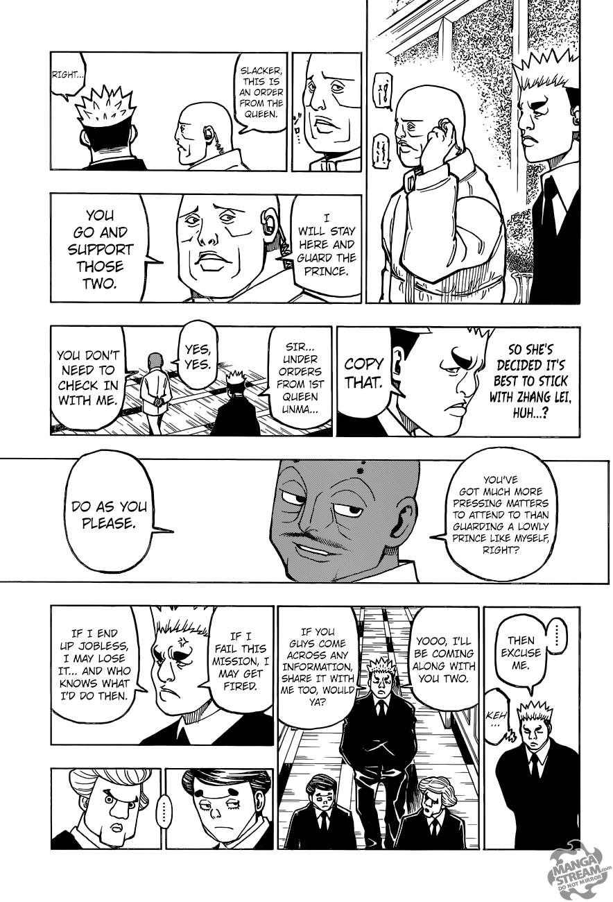 Hunter X Hunter Chapter 366 page 13 - Chapter 366: To Each His Own