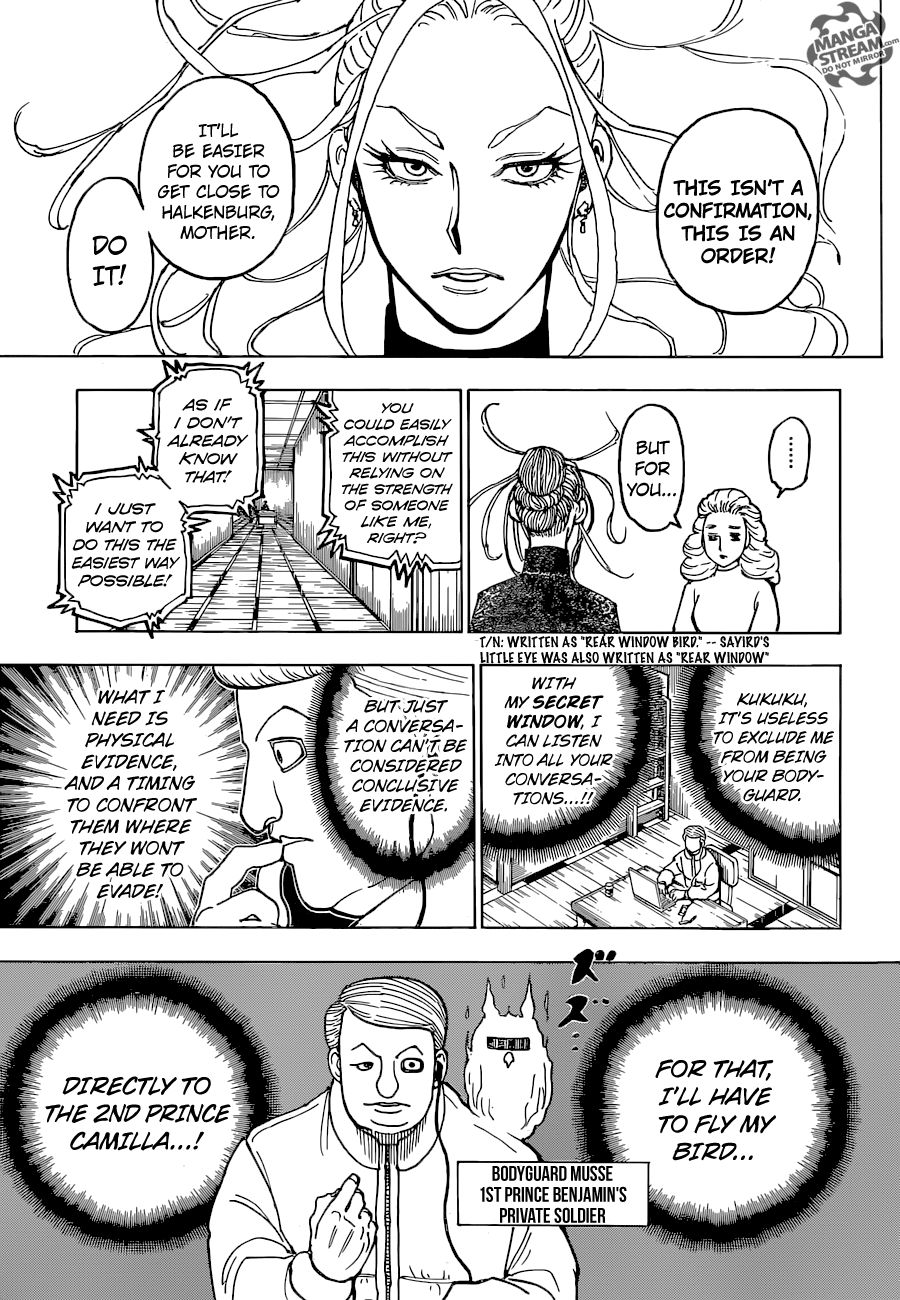 Hunter X Hunter Chapter 366 page 15 - Chapter 366: To Each His Own