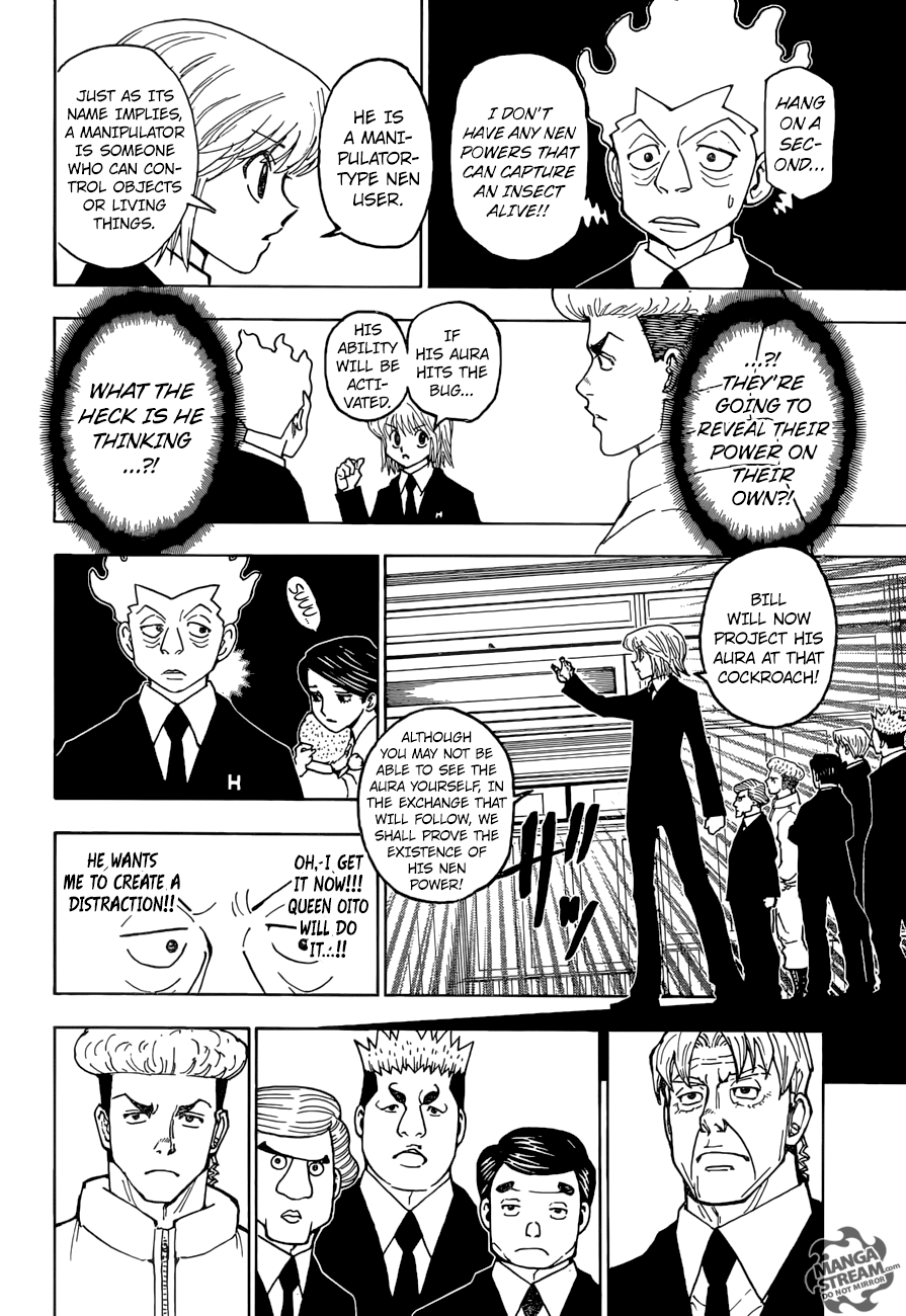 Hunter X Hunter Chapter 367 page 10 - Chapter 367: Synchronization