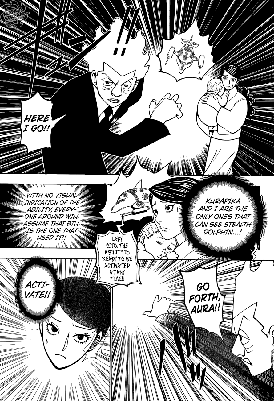 Hunter X Hunter Chapter 367 page 11 - Chapter 367: Synchronization