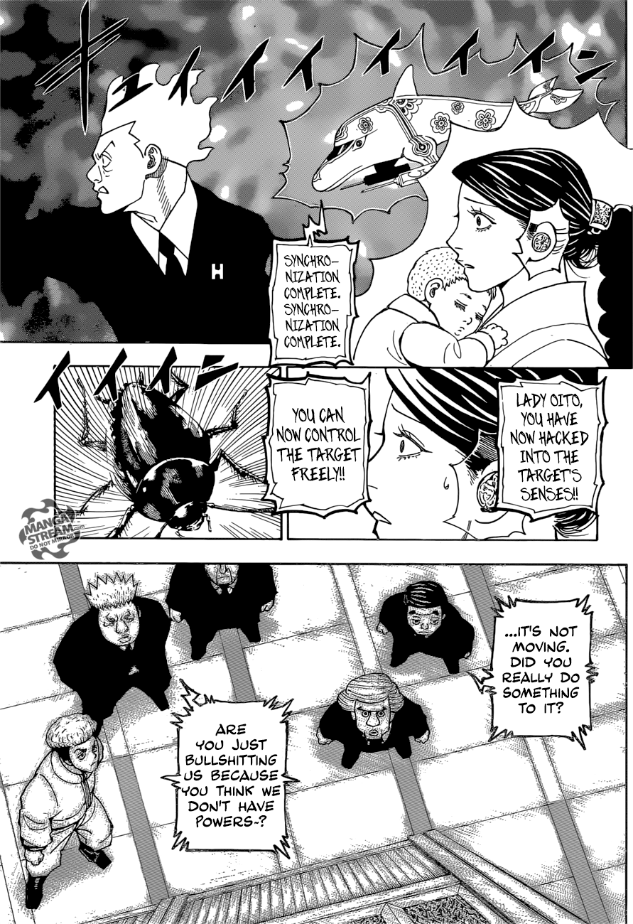 Hunter X Hunter Chapter 367 page 13 - Chapter 367: Synchronization