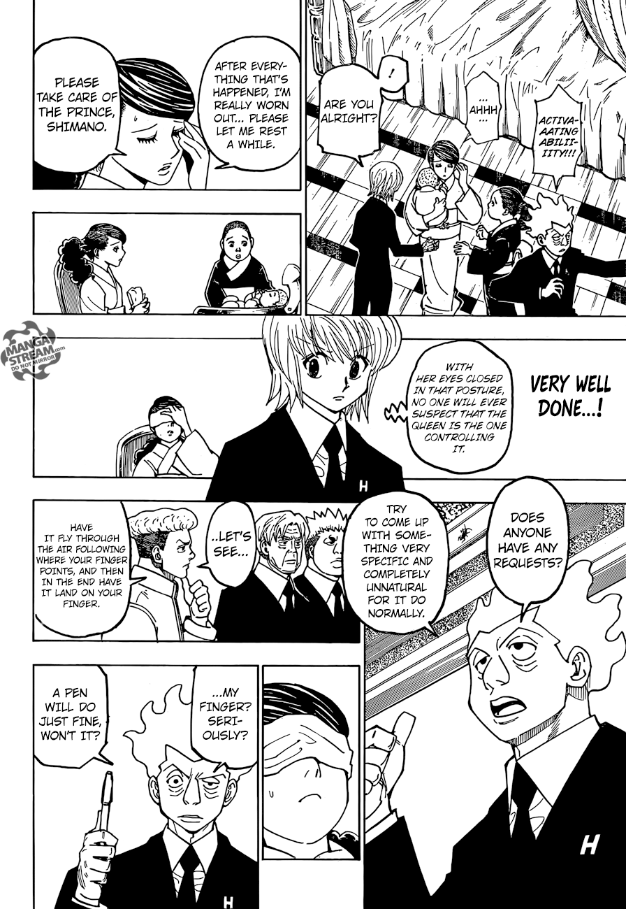 Hunter X Hunter Chapter 367 page 14 - Chapter 367: Synchronization