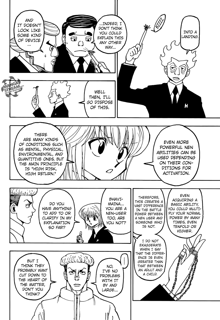 Hunter X Hunter Chapter 367 page 16 - Chapter 367: Synchronization