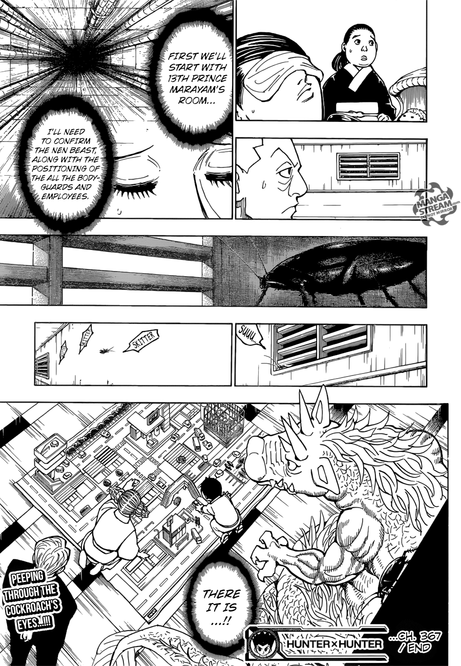 Hunter X Hunter Chapter 367 page 19 - Chapter 367: Synchronization