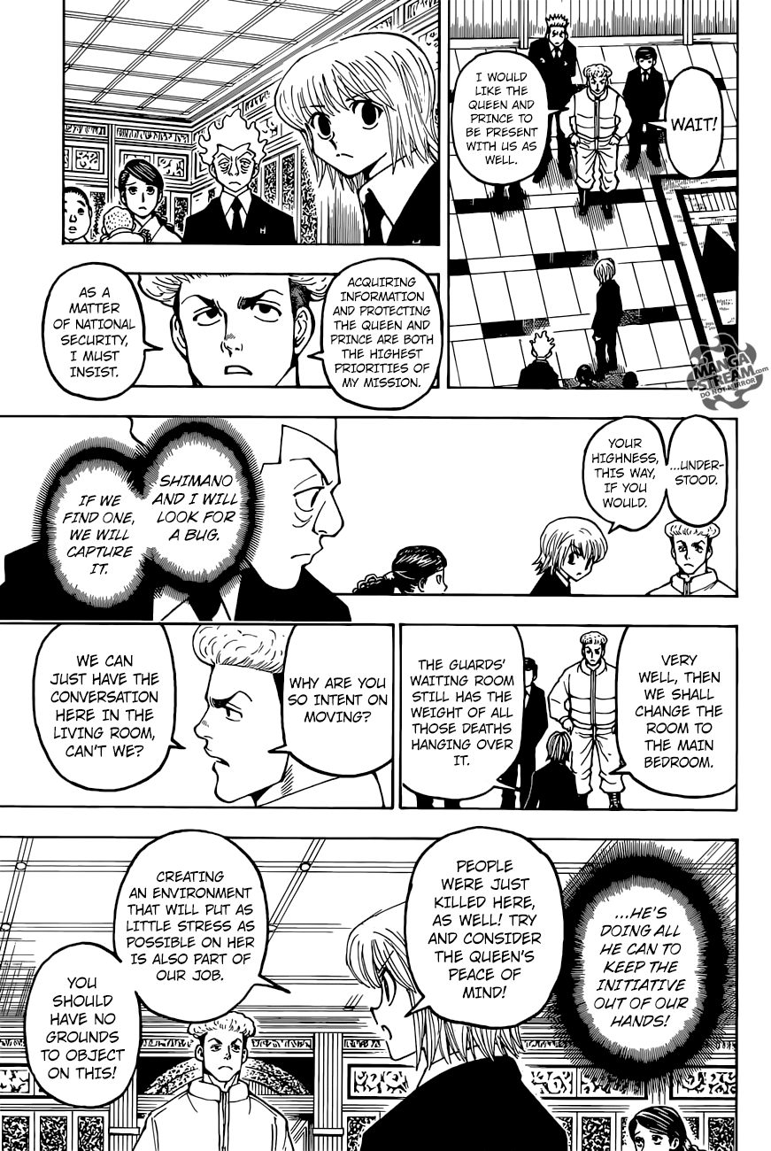 Hunter X Hunter Chapter 367 page 3 - Chapter 367: Synchronization