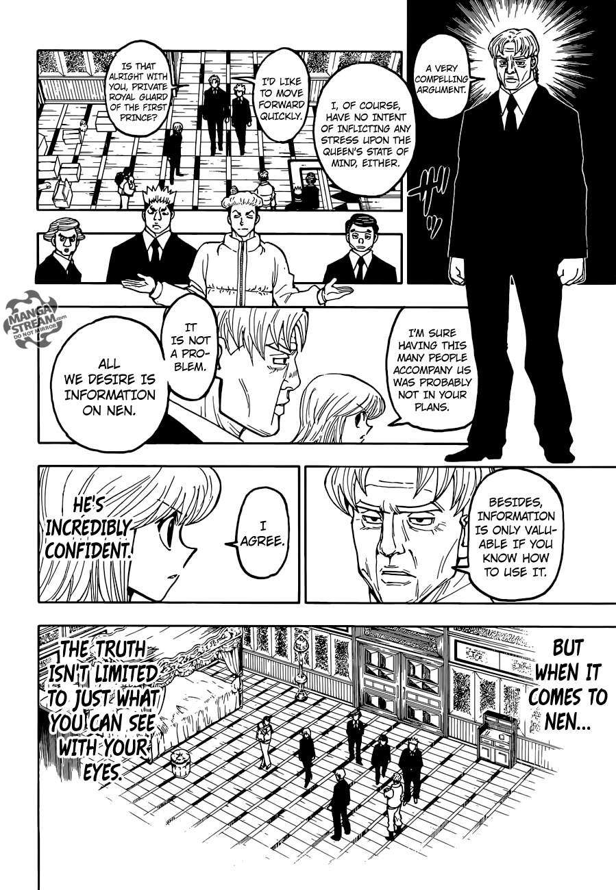 Hunter X Hunter Chapter 367 page 4 - Chapter 367: Synchronization