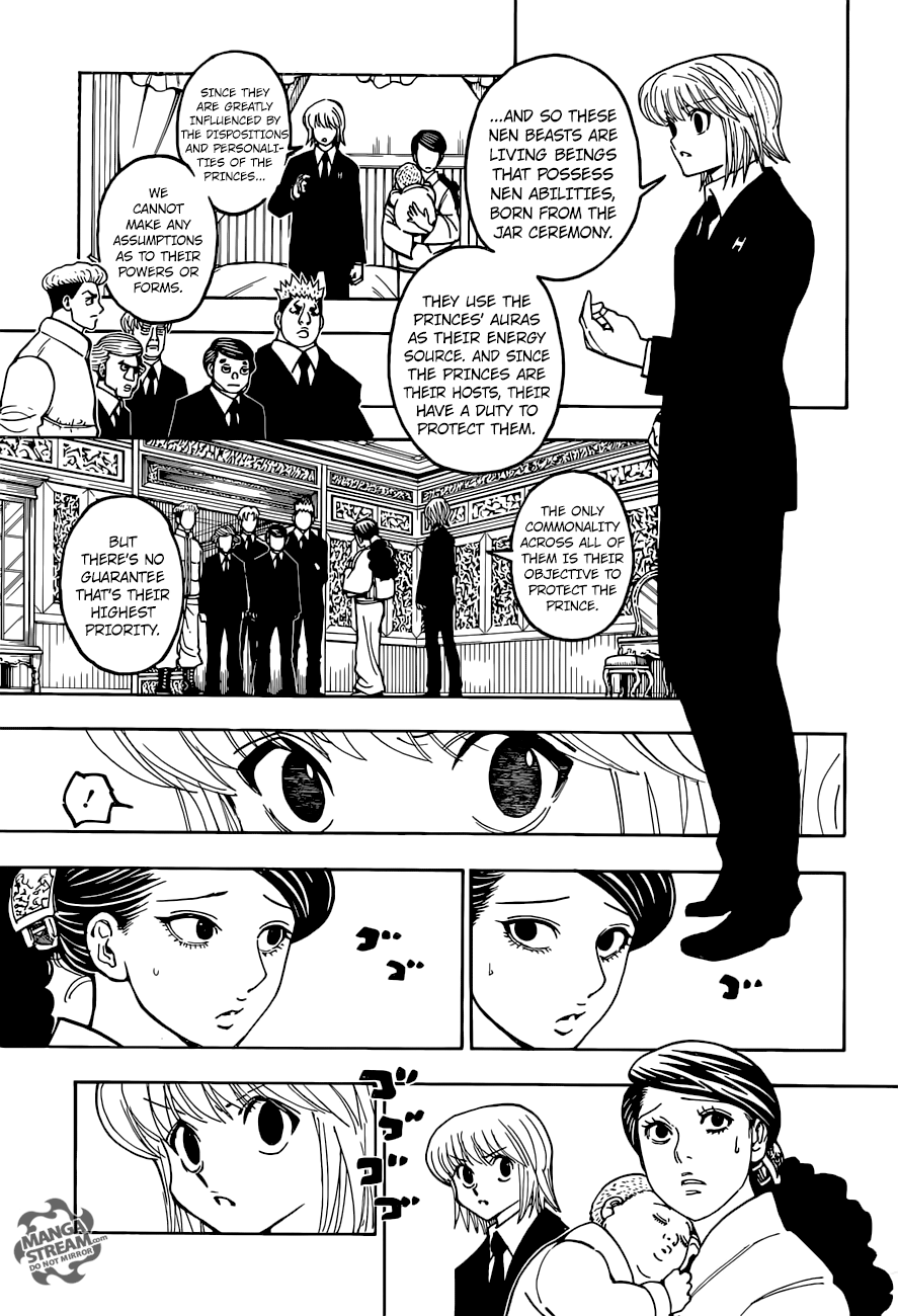 Hunter X Hunter Chapter 367 page 5 - Chapter 367: Synchronization