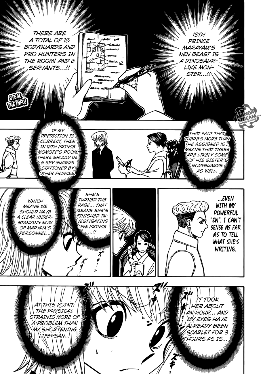 Hunter X Hunter Chapter 368 page 1 - Chapter 368: Foul Play