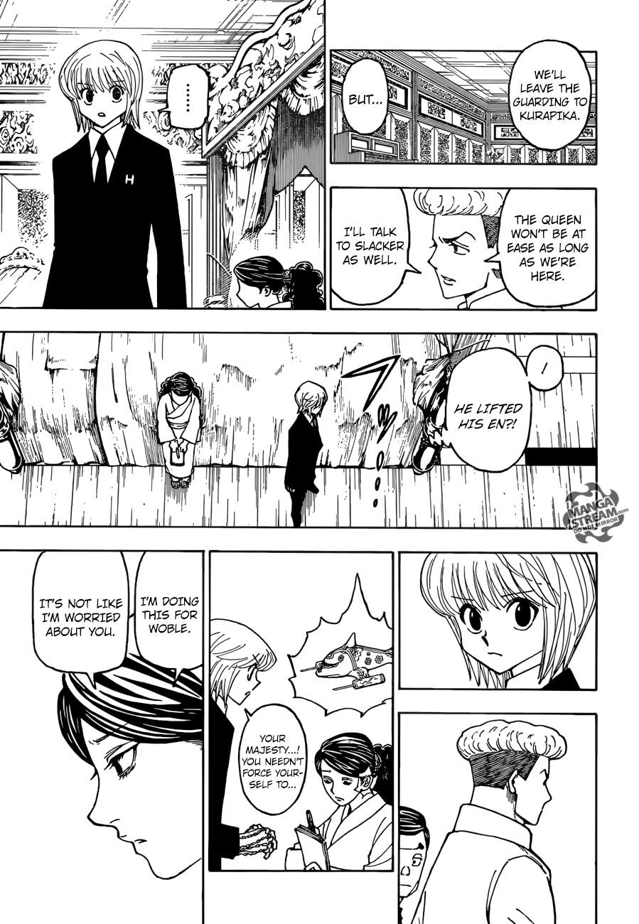 Hunter X Hunter Chapter 368 page 11 - Chapter 368: Foul Play