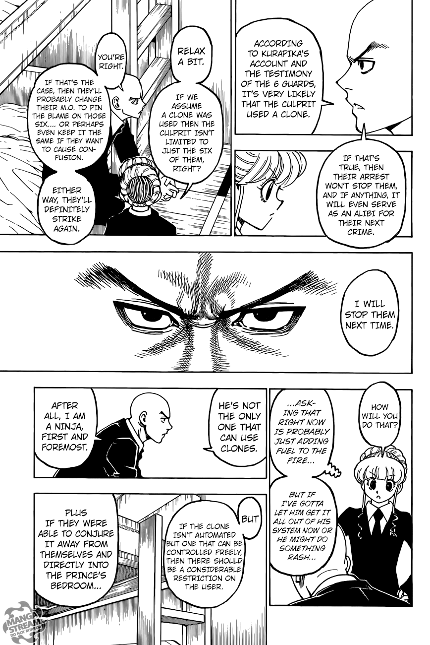 Hunter X Hunter Chapter 368 page 15 - Chapter 368: Foul Play
