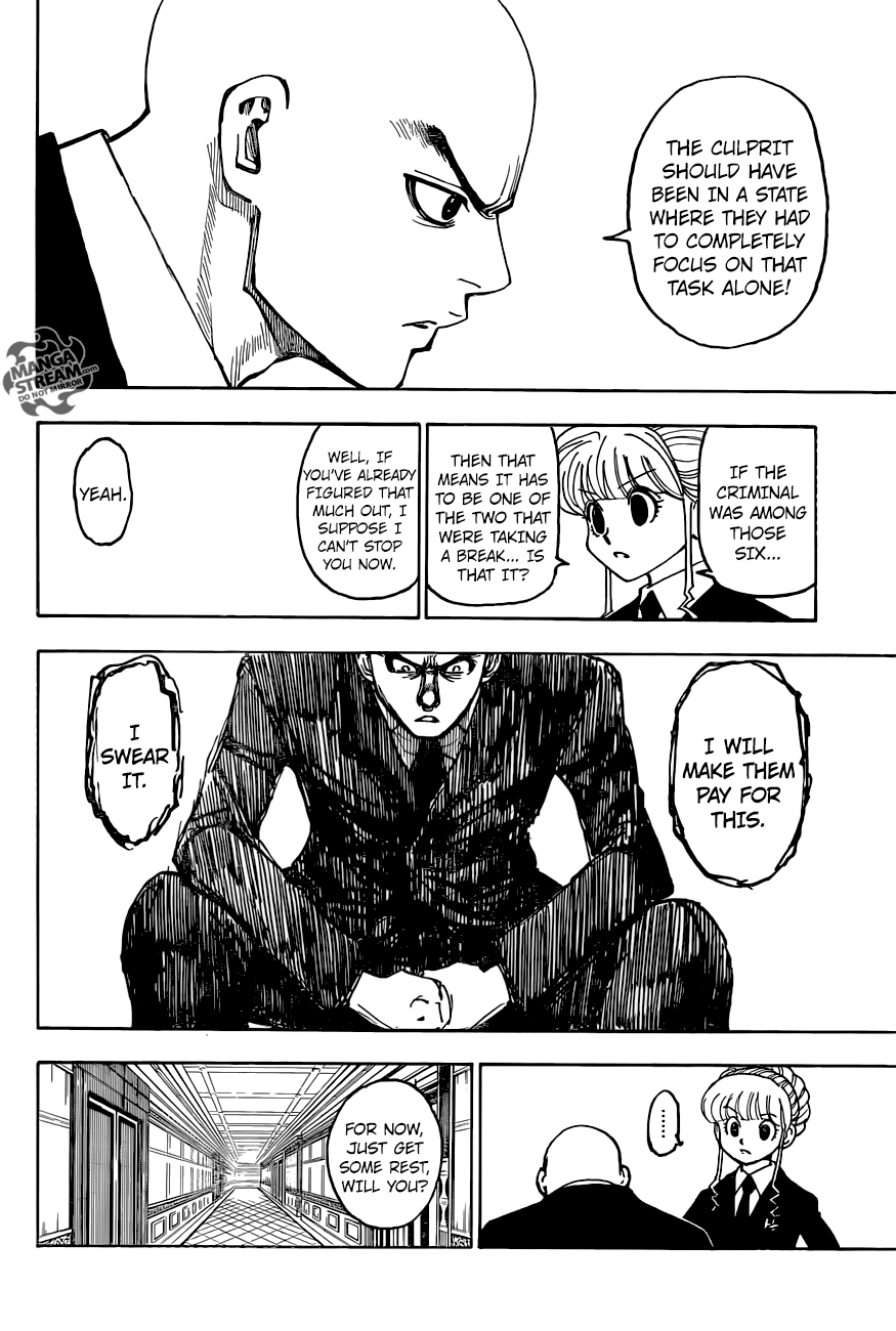 Hunter X Hunter Chapter 368 page 16 - Chapter 368: Foul Play