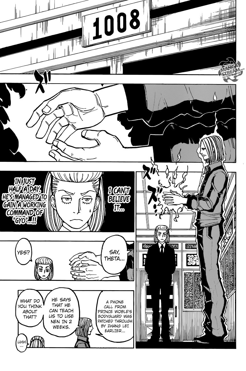 Hunter X Hunter Chapter 368 page 17 - Chapter 368: Foul Play