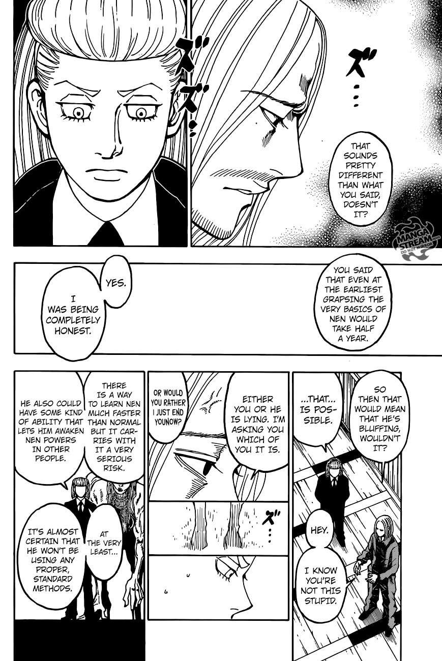 Hunter X Hunter Chapter 368 page 18 - Chapter 368: Foul Play