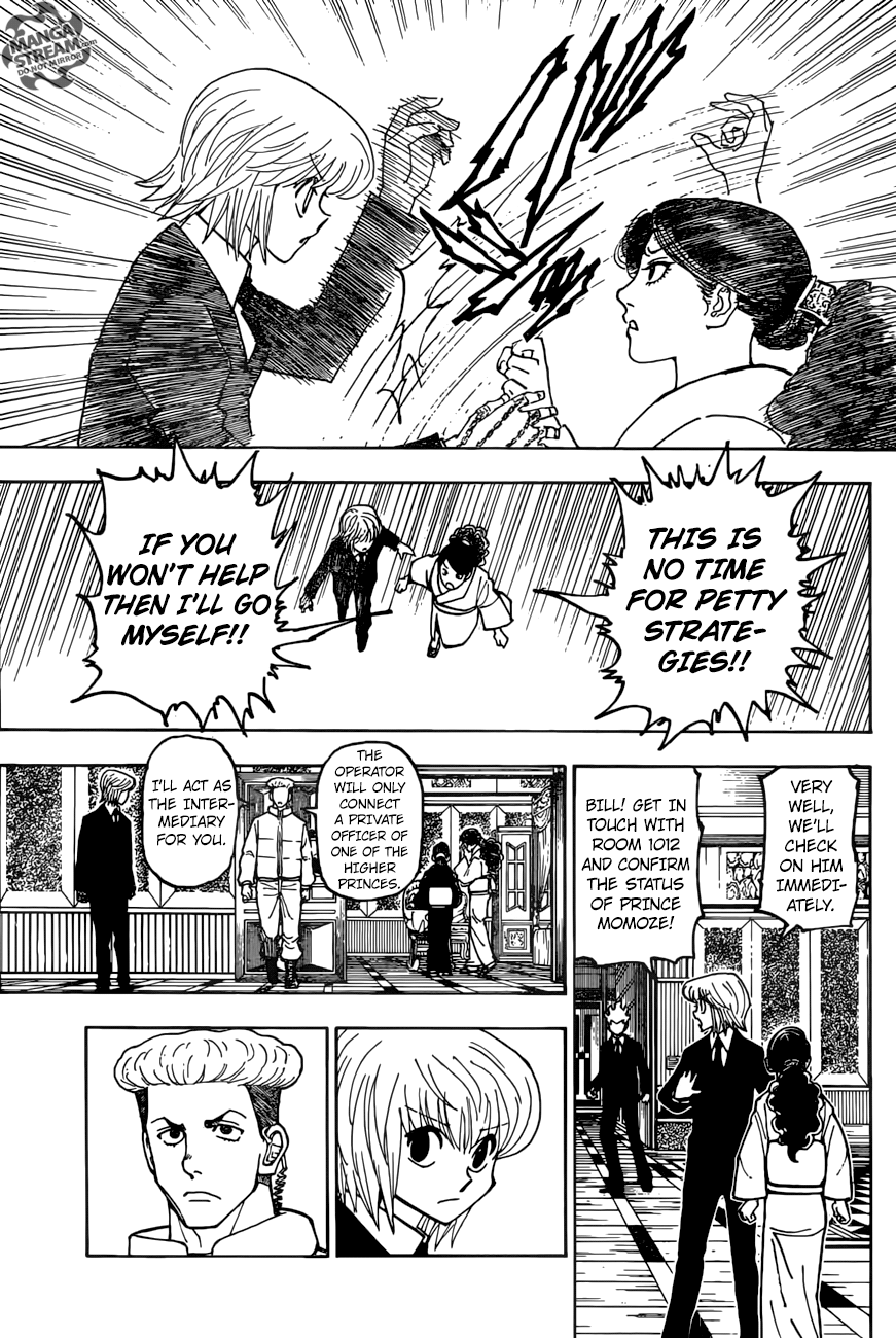 Hunter X Hunter Chapter 368 page 5 - Chapter 368: Foul Play