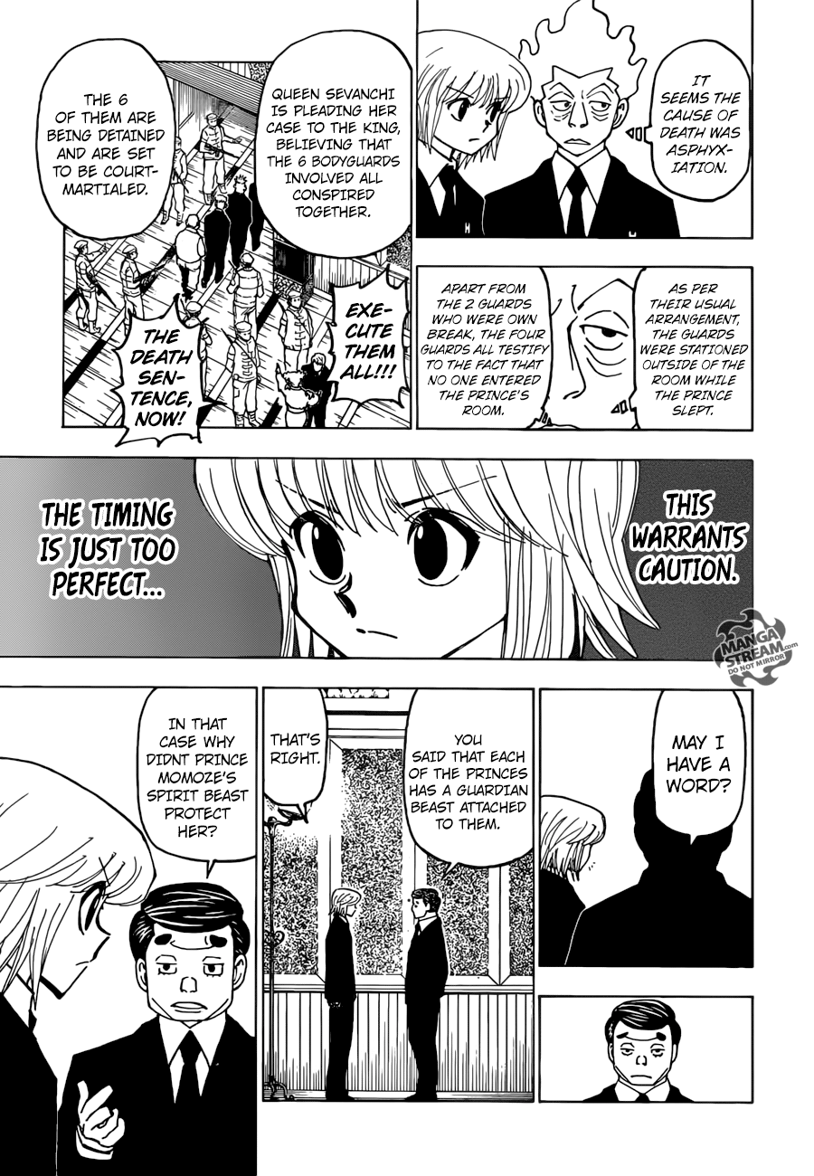 Hunter X Hunter Chapter 368 page 7 - Chapter 368: Foul Play