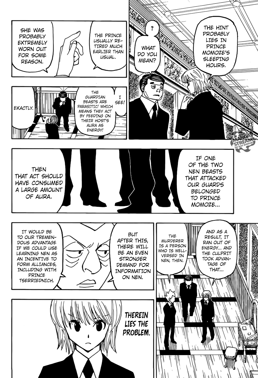 Hunter X Hunter Chapter 368 page 8 - Chapter 368: Foul Play