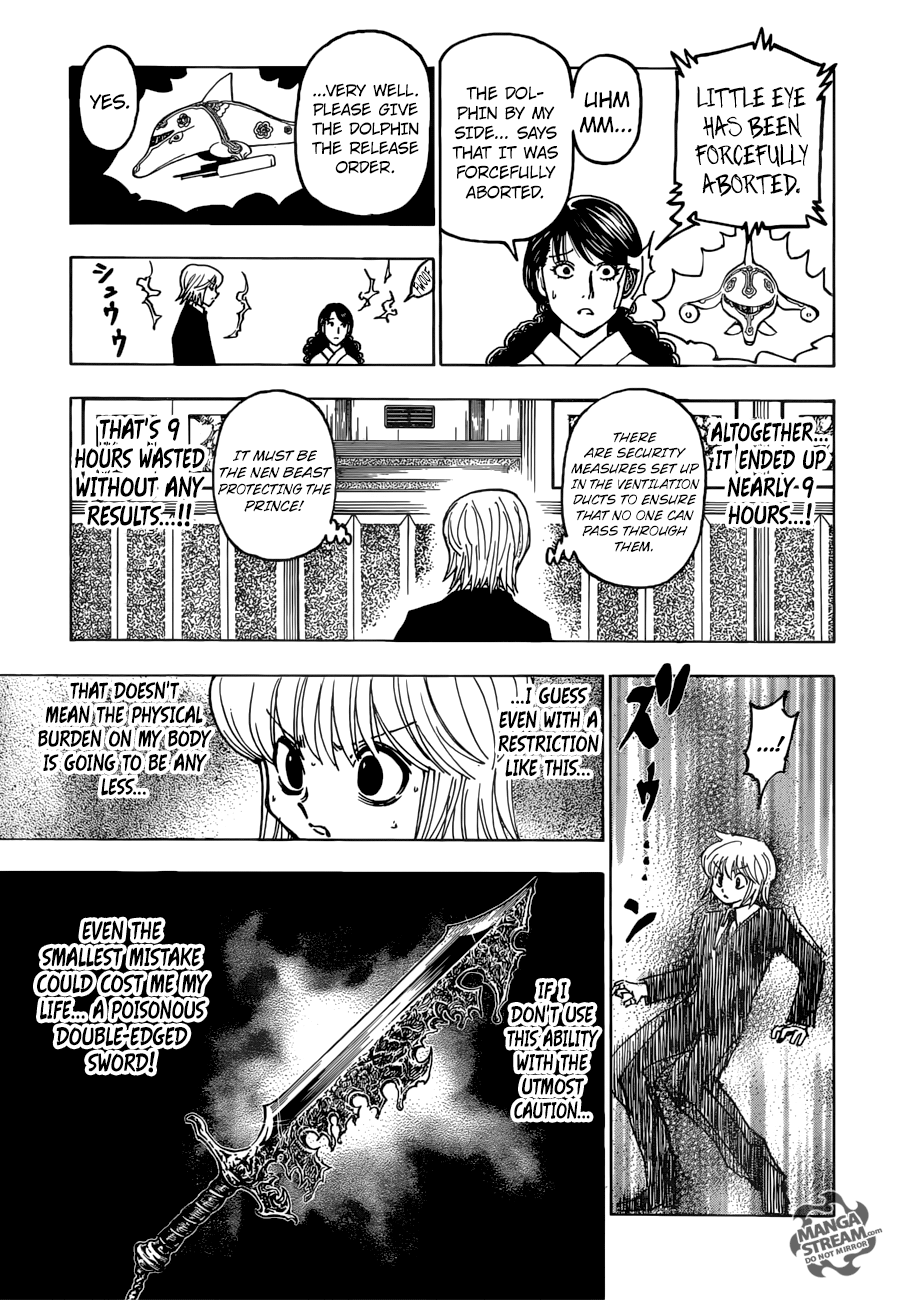 Hunter X Hunter Chapter 369 page 12 - Chapter 369: Limits