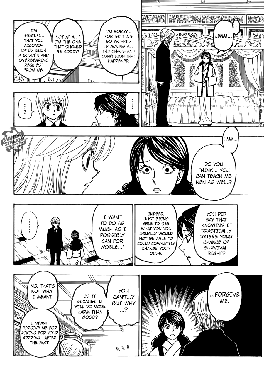 Hunter X Hunter Chapter 369 page 13 - Chapter 369: Limits