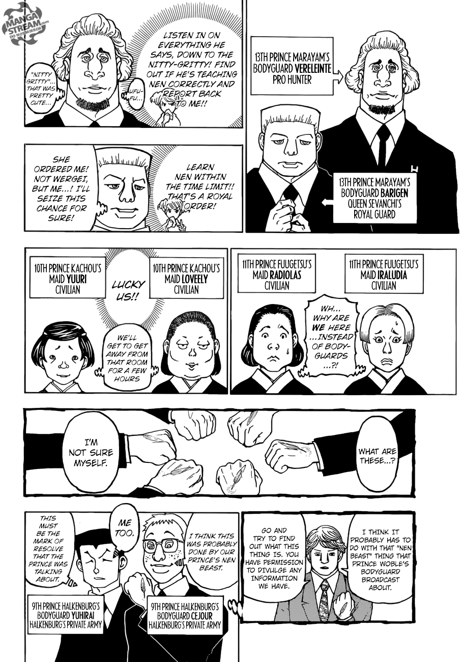 Hunter X Hunter Chapter 369 page 15 - Chapter 369: Limits