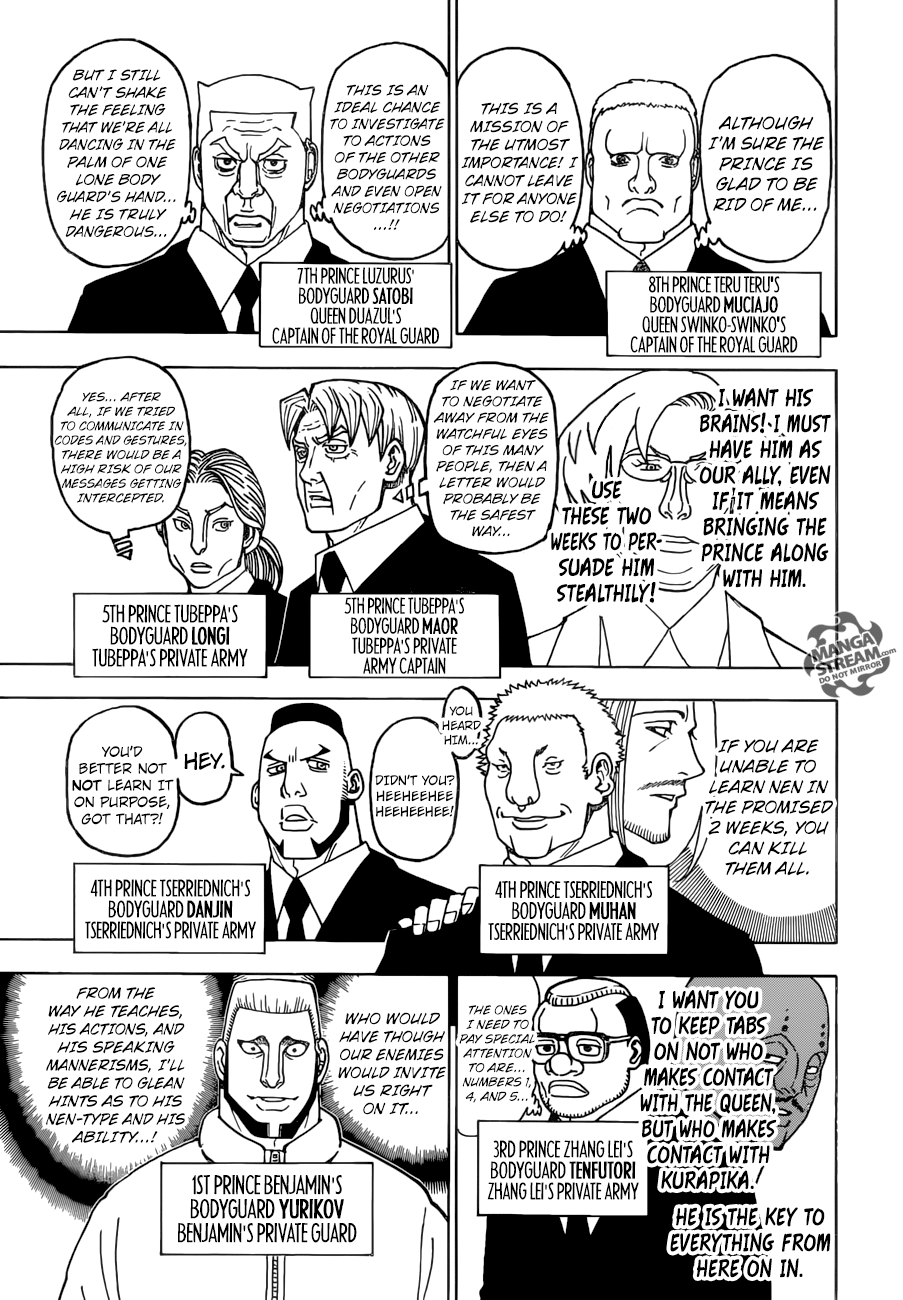 Hunter X Hunter Chapter 369 page 16 - Chapter 369: Limits