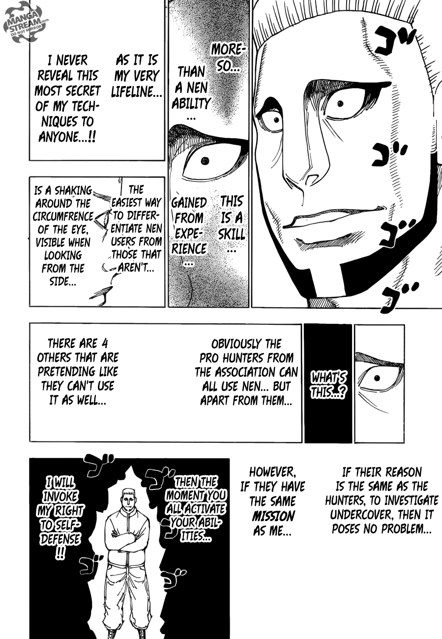 Hunter X Hunter Chapter 369 page 17 - Chapter 369: Limits