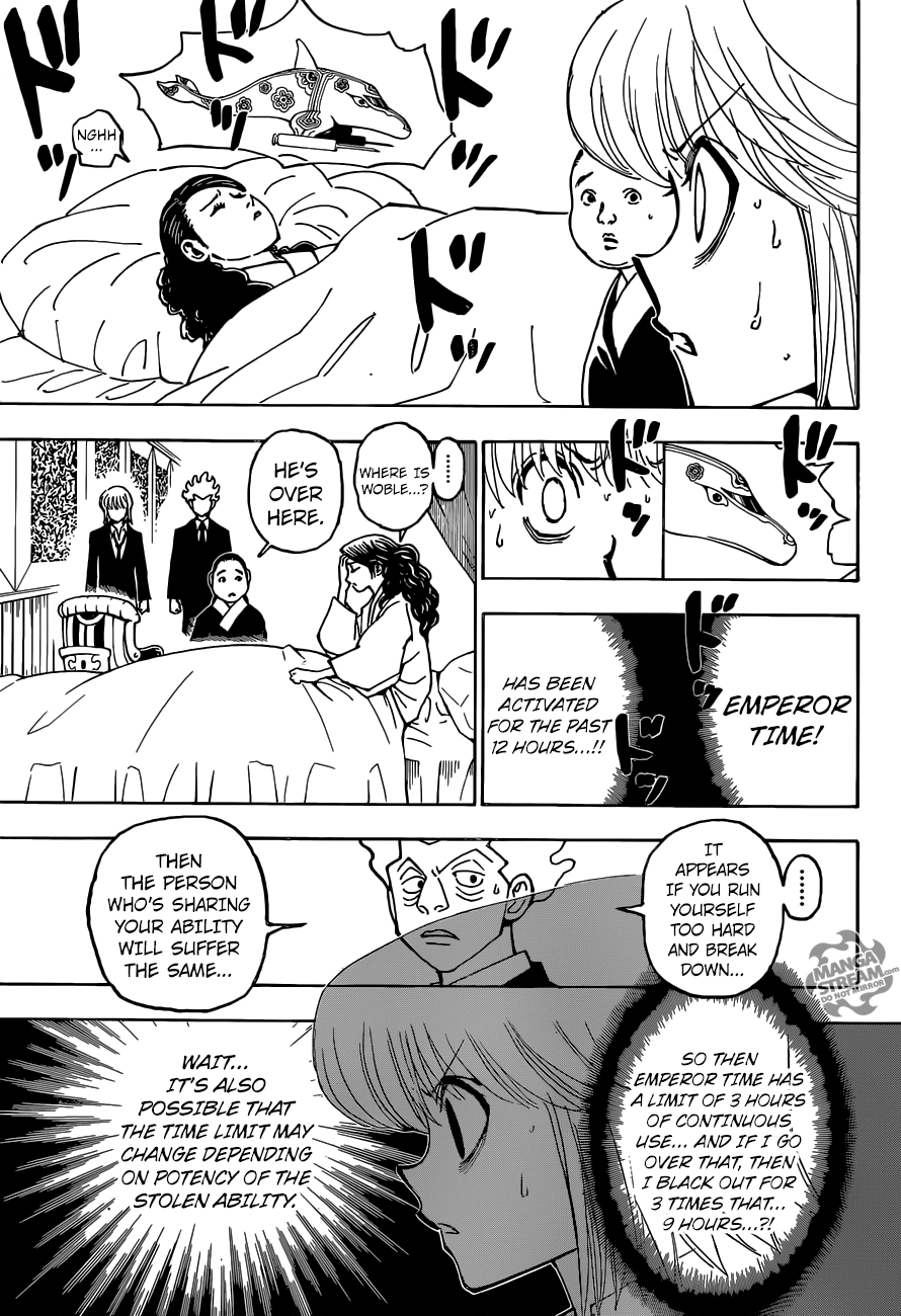 Hunter X Hunter Chapter 369 page 4 - Chapter 369: Limits