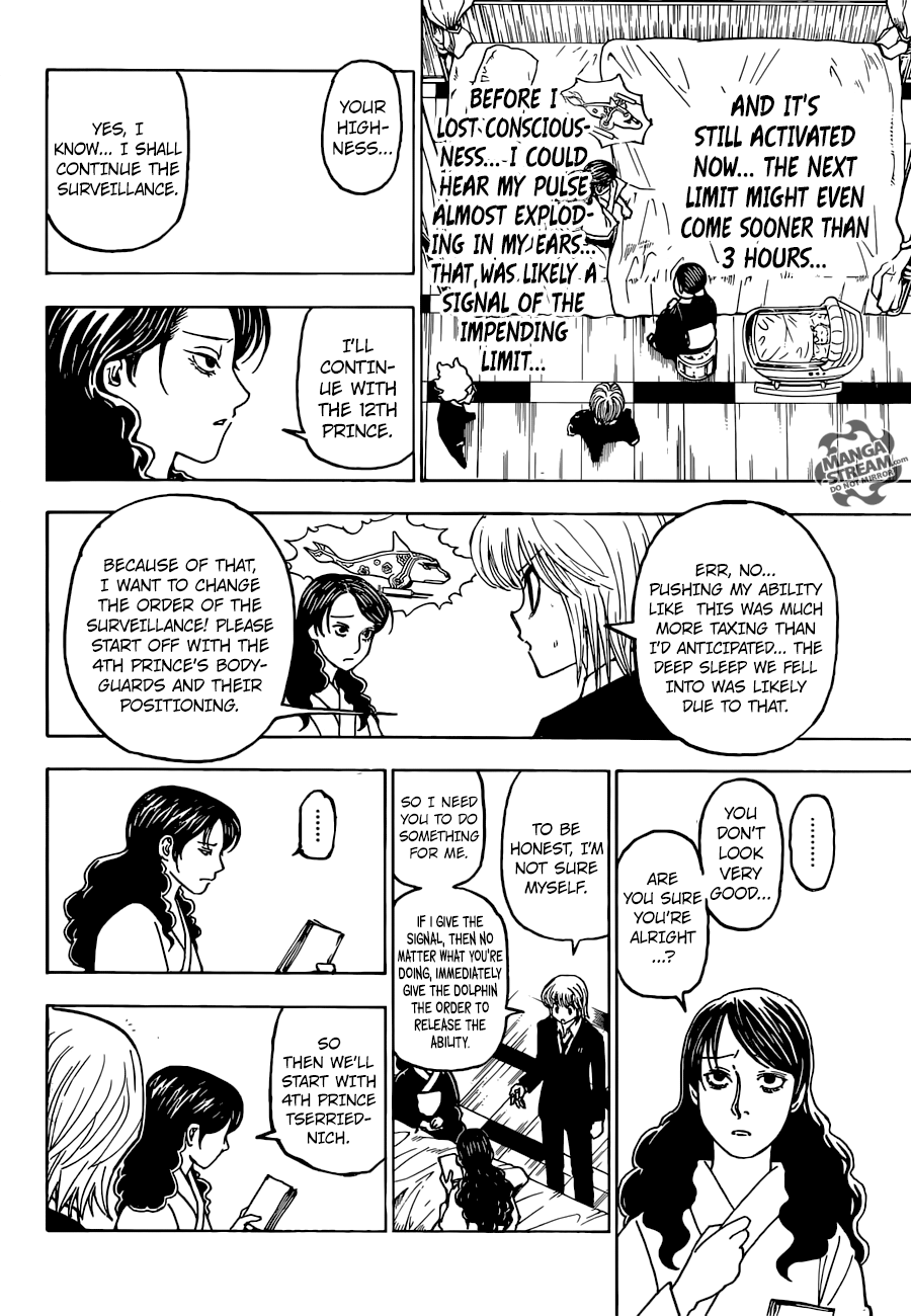Hunter X Hunter Chapter 369 page 5 - Chapter 369: Limits