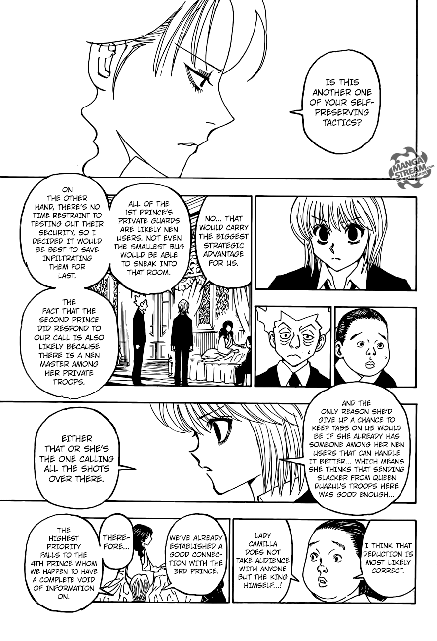 Hunter X Hunter Chapter 369 page 6 - Chapter 369: Limits