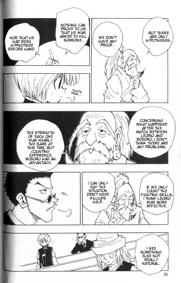 Hunter X Hunter Chapter 37 page 11 - Chapter 37: Light and Darkness: Part 3