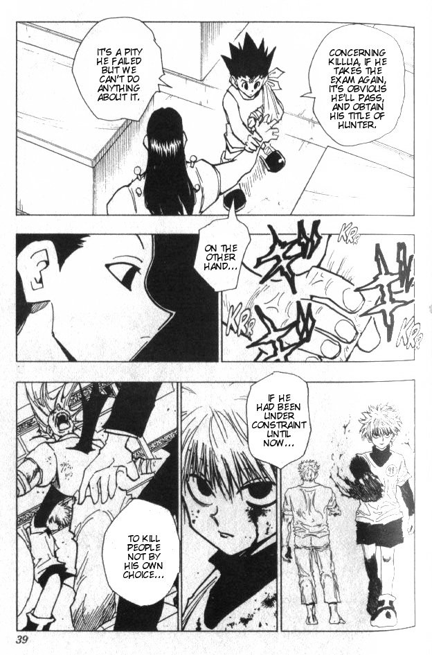 Hunter X Hunter Chapter 37 page 14 - Chapter 37: Light and Darkness: Part 3