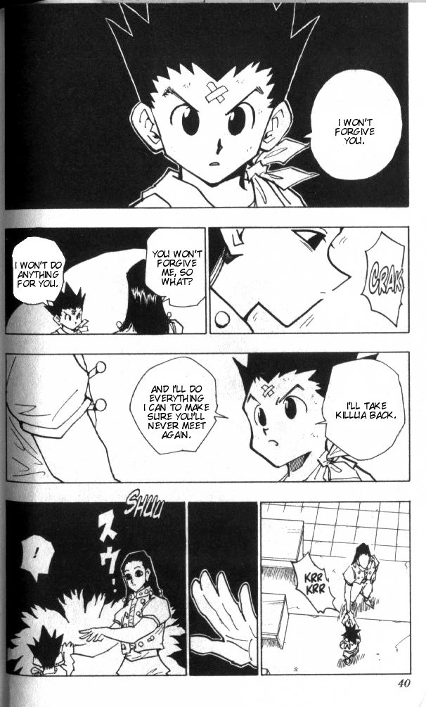 Hunter X Hunter Chapter 37 page 15 - Chapter 37: Light and Darkness: Part 3
