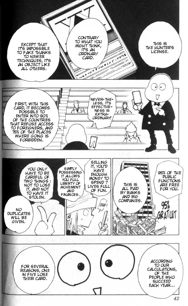 Hunter X Hunter Chapter 37 page 17 - Chapter 37: Light and Darkness: Part 3