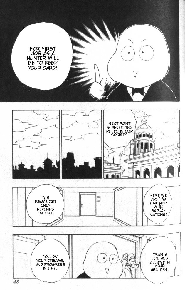 Hunter X Hunter Chapter 37 page 18 - Chapter 37: Light and Darkness: Part 3