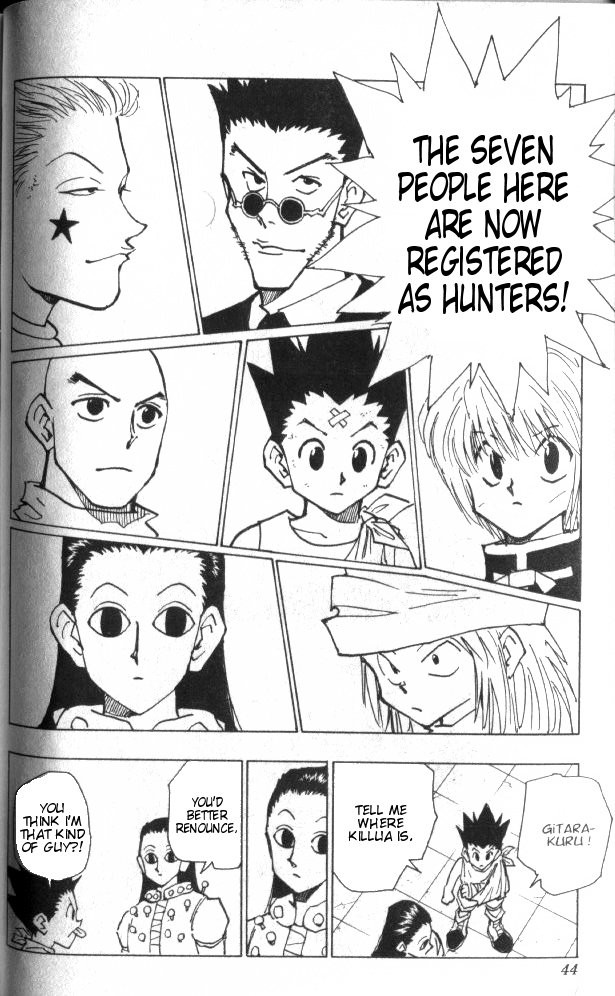 Hunter X Hunter Chapter 37 page 19 - Chapter 37: Light and Darkness: Part 3