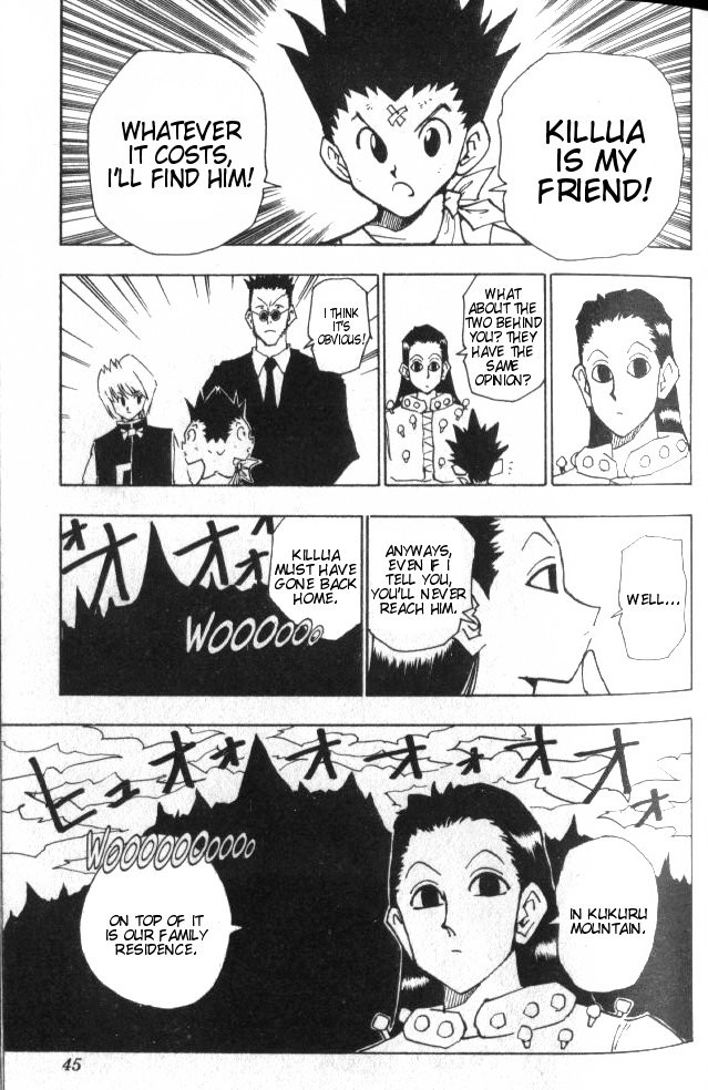 Hunter X Hunter Chapter 37 page 20 - Chapter 37: Light and Darkness: Part 3