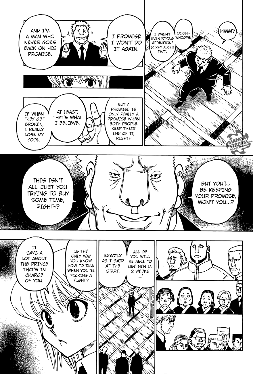 Hunter X Hunter Chapter 370 page 4 - Chapter 370: Observation
