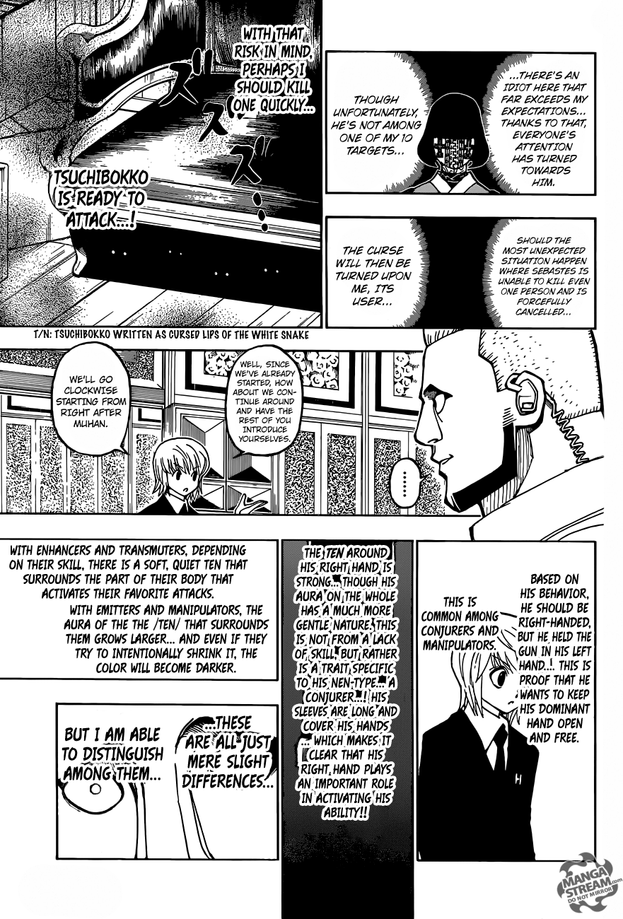 Hunter X Hunter Chapter 370 page 6 - Chapter 370: Observation