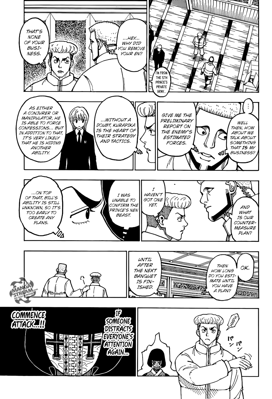 Hunter X Hunter Chapter 370 page 8 - Chapter 370: Observation