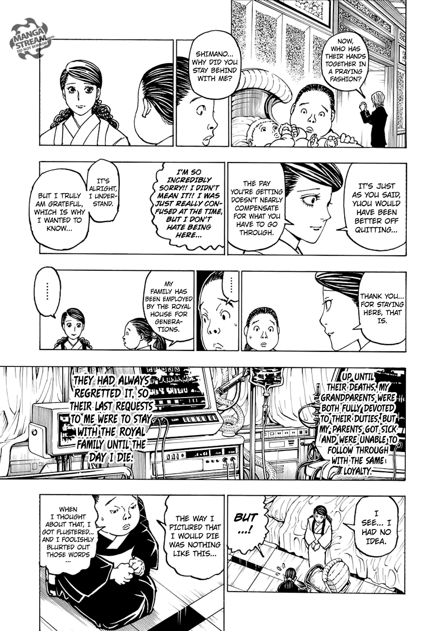 Hunter X Hunter Chapter 371 page 10 - Chapter 371: Mission