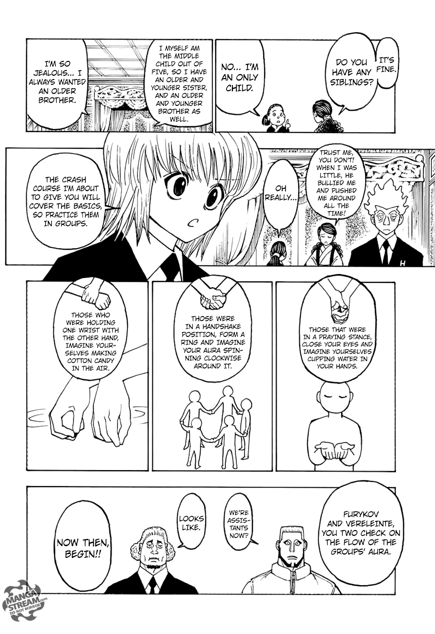 Hunter X Hunter Chapter 371 page 11 - Chapter 371: Mission