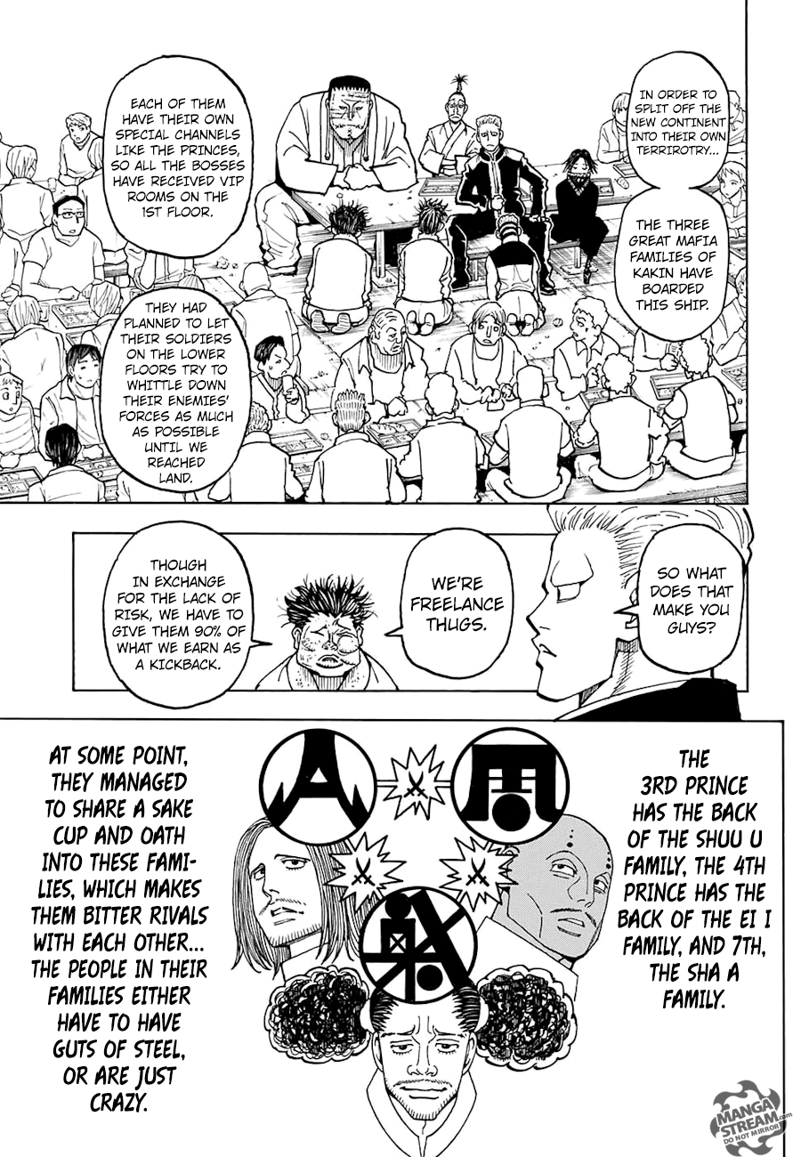 Hunter X Hunter Chapter 371 page 14 - Chapter 371: Mission