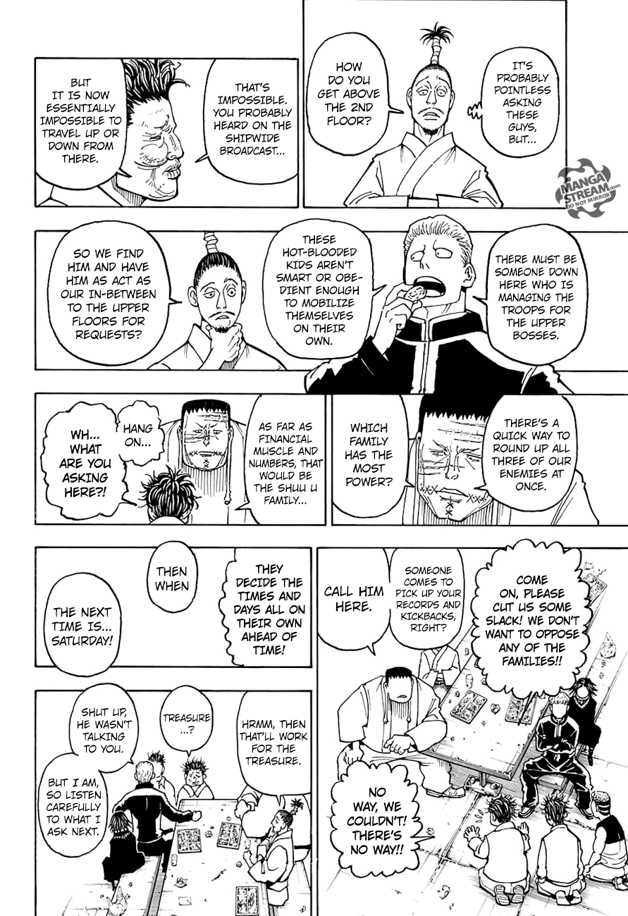 Hunter X Hunter Chapter 371 page 15 - Chapter 371: Mission