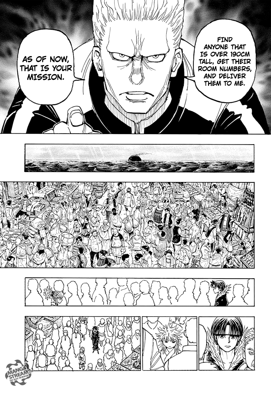Hunter X Hunter Chapter 371 page 16 - Chapter 371: Mission