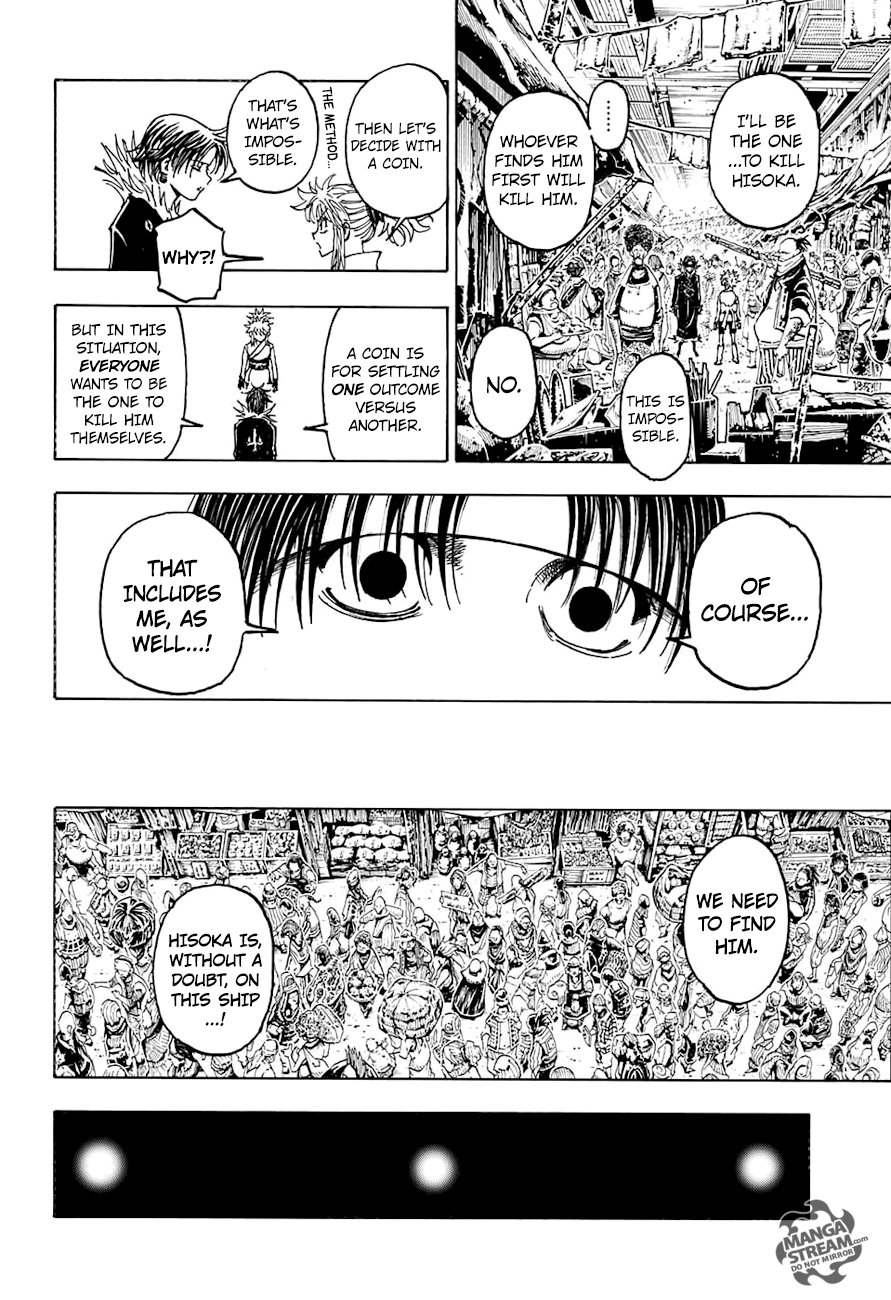 Hunter X Hunter Chapter 371 page 17 - Chapter 371: Mission