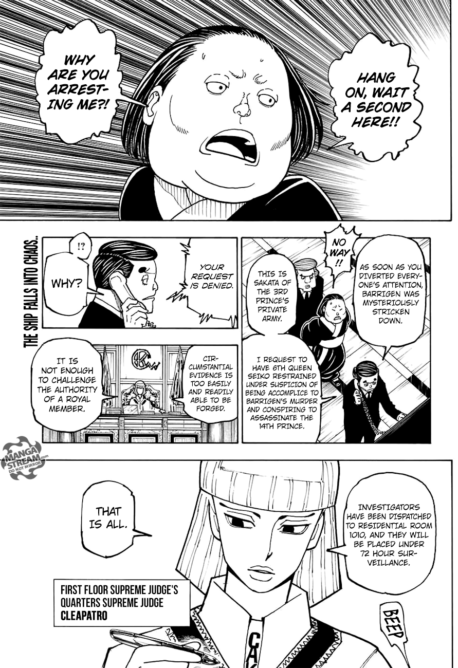 Hunter X Hunter Chapter 371 page 2 - Chapter 371: Mission