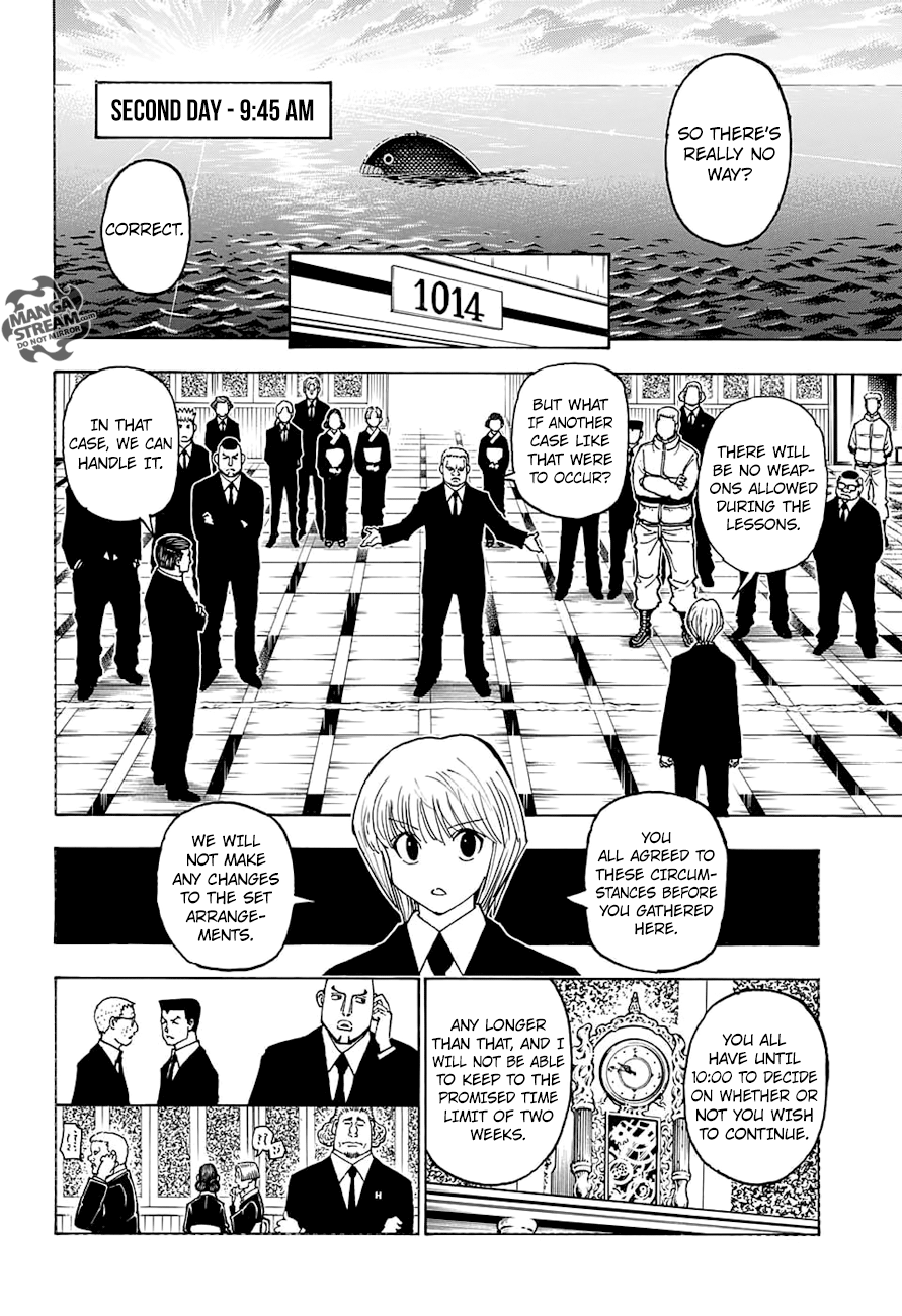 Hunter X Hunter Chapter 371 page 3 - Chapter 371: Mission