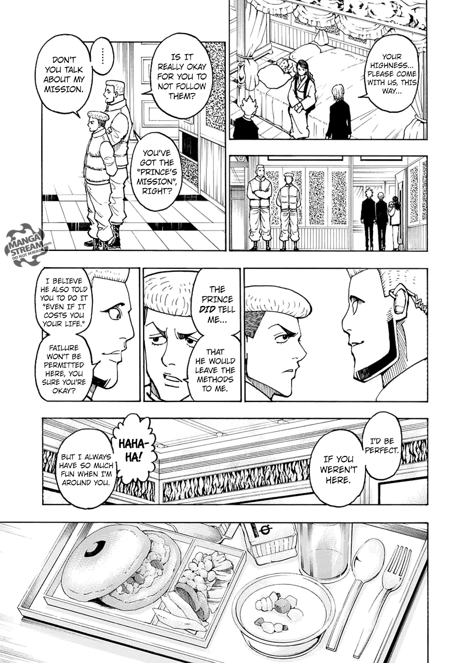 Hunter X Hunter Chapter 371 page 4 - Chapter 371: Mission