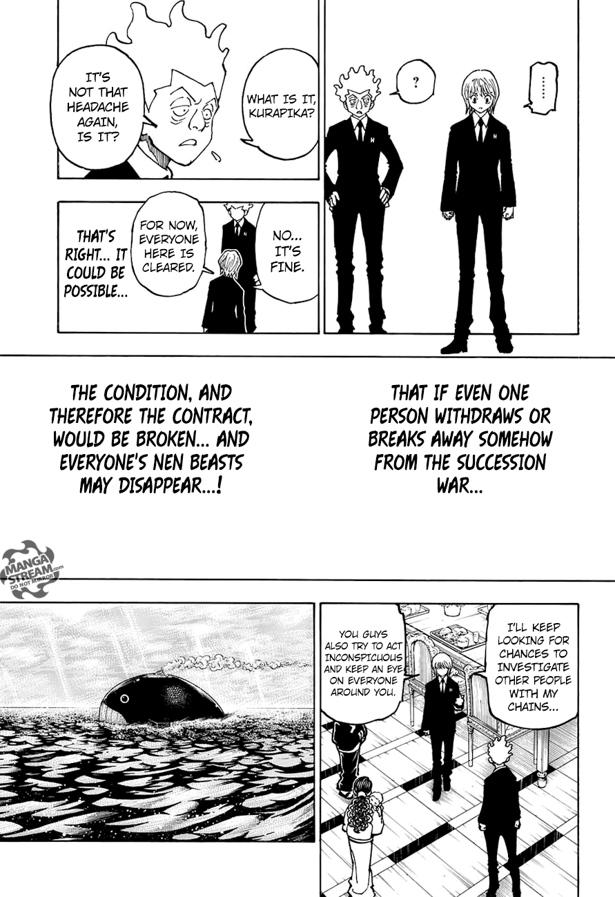 Hunter X Hunter Chapter 371 page 8 - Chapter 371: Mission