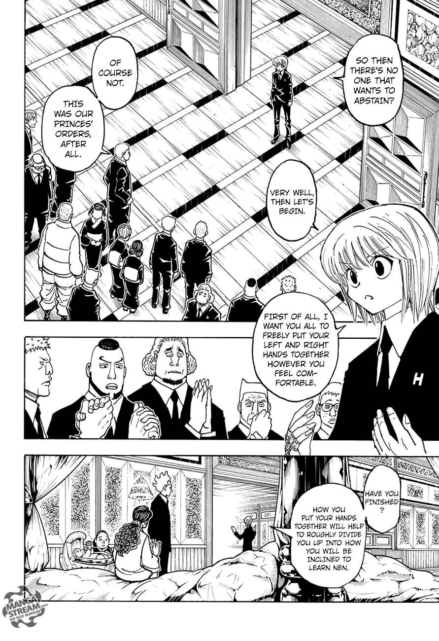 Hunter X Hunter Chapter 371 page 9 - Chapter 371: Mission