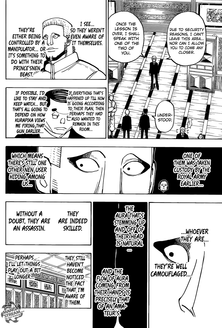 Hunter X Hunter Chapter 372 page 2 - Chapter 372: Disappearance
